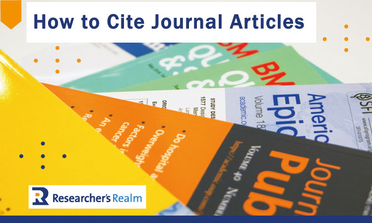 How to Cite Journal Articles?